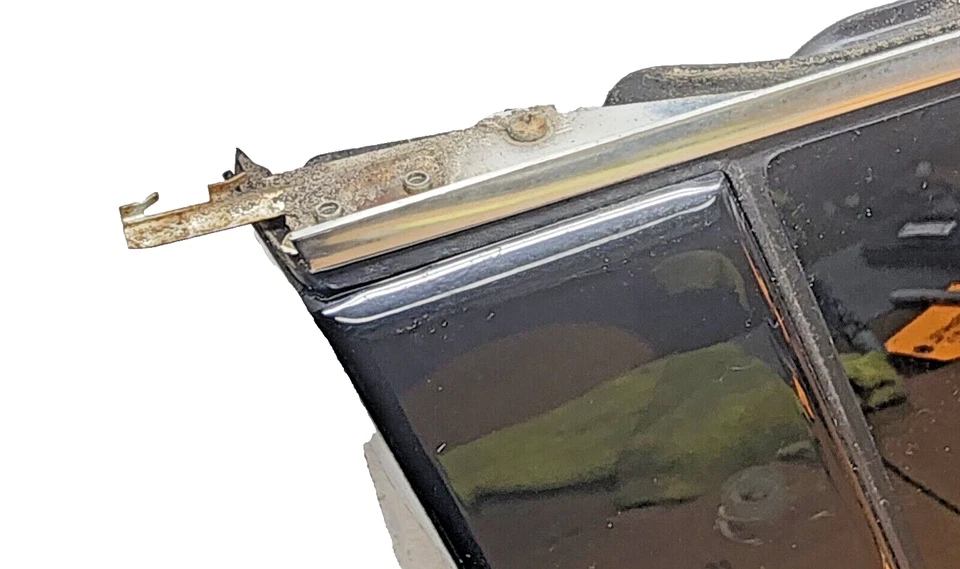 Volkswagen Touareg 2004-2007 cuarto trasero izquierdo ventilación ventana vidrio lado del conductor OEM Foto 3 de 4