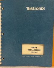 Tektronix 070-4207-00 1984 2235 Oscilloscope Operators Instruction Manual.