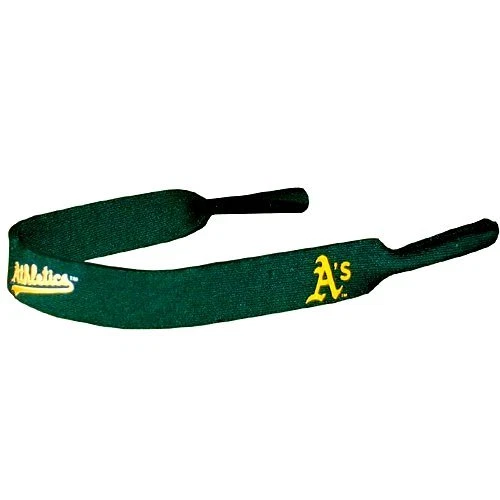 Oakland Athletics (A's) 16" Neopreno Gafas de sol Correa (Licencia MLB) Croakies Foto 2 de 3