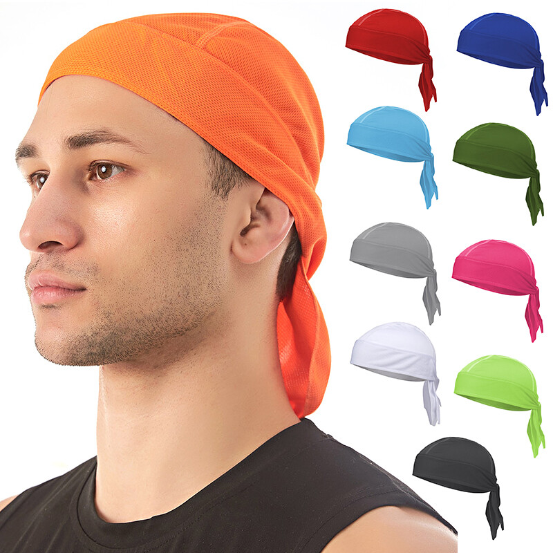 Purchase CAPSMITH INC. Solid Black LEATHER Motorcycle Biker PIRATE SKULL CAP Hat DO RAG In Cocoa