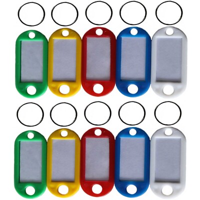 10 Schlüsselschilder Schlüsselanhänger Schild Zum Beschriften