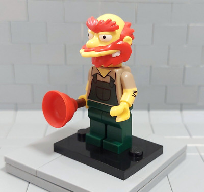 1 Stück Lego colsim2-13 Hausmeister Willie Minifigur sim039   Simpsons Series 2