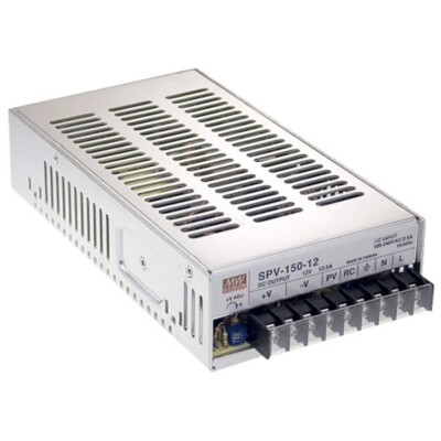 Schaltnetzteil +12V/12,5A 150W Einbau programmierbar SPV-150-12 MW Mean Well