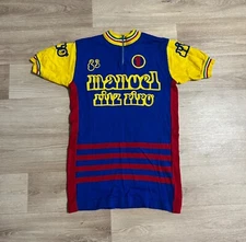 Vintage Wool Cycling Jersey Maglia Ciclismo Bici Manuel Ritz Pipo' Eroica 70
