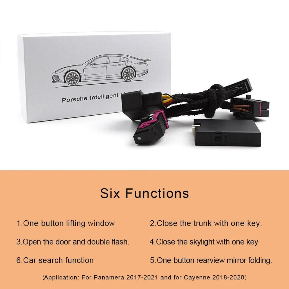 NEW For Porsche Cayenne 2011 2012-2017 Tailgate Matic Window Close Smart Module - Изображение 4 из 4