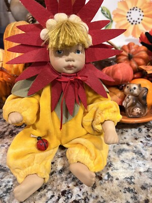 Kein Spielzeug￼ Vintage Sunflower Porcelain Baby Doll Puppen Fur Erwachsene