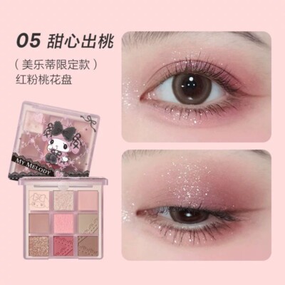 Sanrio x Pinkbear Midnight Melokuro My Melody&Kuromi Makeup