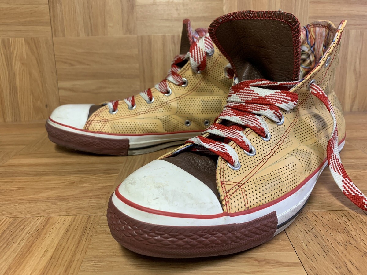 RARE Converse Men’s Dr.X Romanelli Band Aid ?‍☠️?‍☠️?‍☠️ CONVERSE 1HUND(RED) X DR ROMANELLI  main image 4