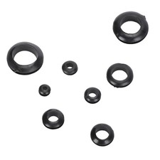 180Pcs Grommet Assortment Grommet Assortment Kit Rubber Hole Grommet Kit Rubber