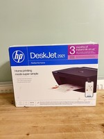 HP DeskJet 2921 All in One Colour Printer Wireless Print, Scan & Copy - Black