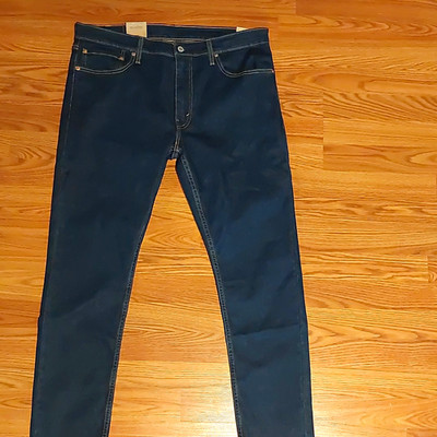 Levi s Men s 512 Slim Taper Dark Wash Blue Stretch Denim Jeans New w/ Tags