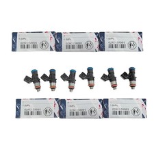 6x Oem For Mazda Cx-9 Lincoln Mkz Ford Edge 3.5l 0280158091 Bosch Fuel Injectors