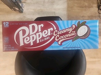 Dr Pepper Creamy Coconut LIMITED EDITION 12 Pack