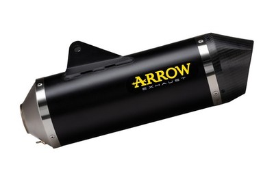 KOMPLETTER AUSPUFF ARROW RACE-TECH DARK CAT CARBY FÜR KTM 690 SMC R 2021 > 2024