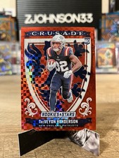 2025 Panini Rookies & Stars | Crusade Rookie TreVeyon Henderson #19 | Red Plaid