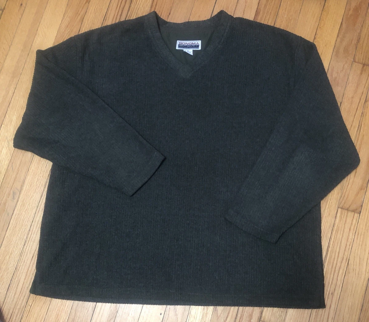 Maglione Uomo Bonamaison Grigio | Pullover Casual Taglia XL | Capo Basic Elegante Per Ogni Occasione
