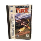 Black Fire (Sega Saturn, 1996) CIB Complete w Manual - Tested & Working