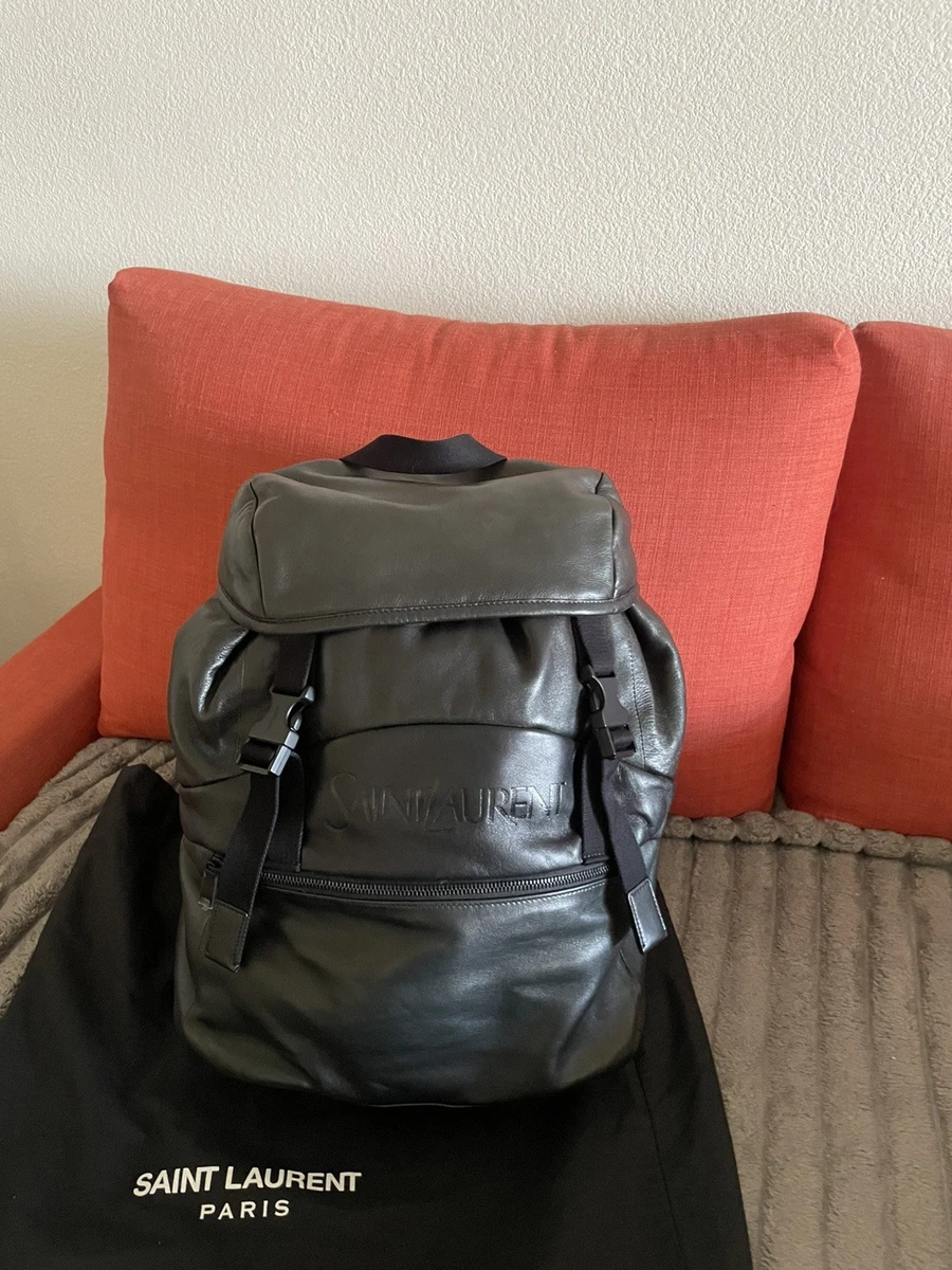 Saint Laurent Backpack Black Bags for Men for sale | eBay