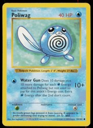 Poliwag 59/102 Base Set Shadowless