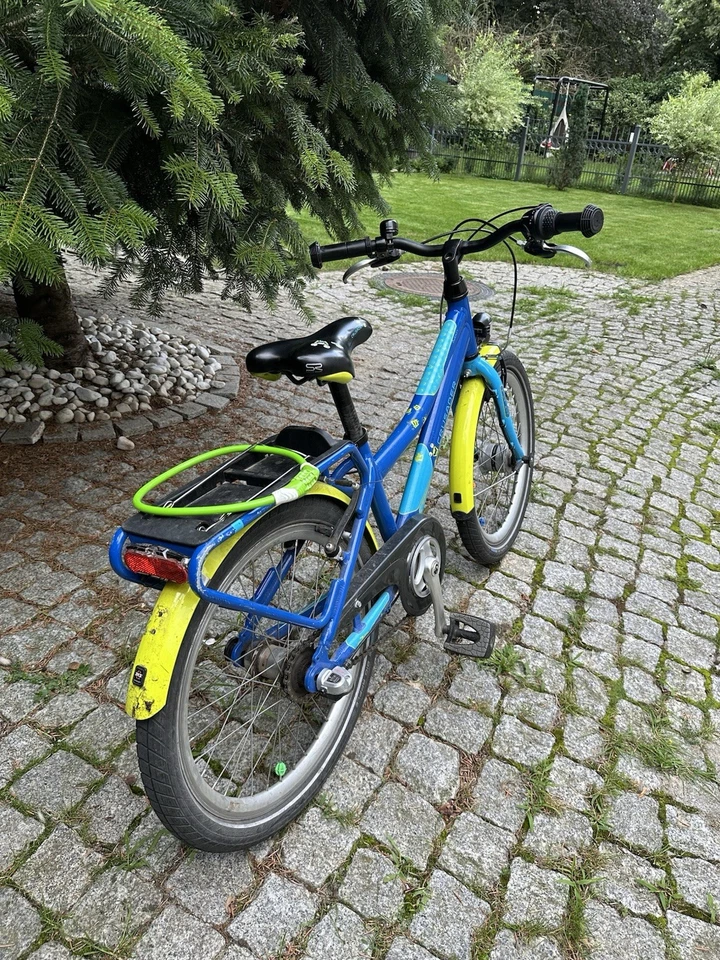 Fahrrad Kinder Puky, blau, Crusader, 20 Zoll, Kinderfahrrad