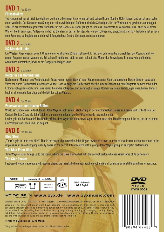 John Wayne Collection & Movies (DVD) Western mit John Wayne - Image 2 of 2