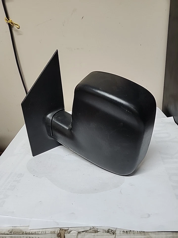 Ford Van E250 2003-09 conductor puerta lateral izquierda espejo retrovisor doble negro Foto 4 de 4