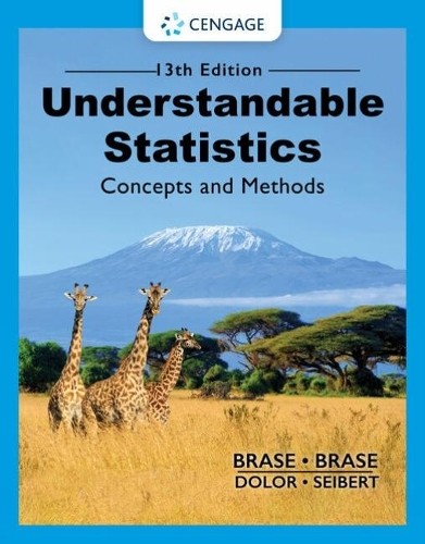 Understandable Statistics by Charles Henry Brase, Corrinne Pe... - 9780357719176
