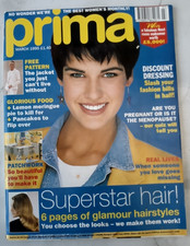 Prima Magazine - March 1995 issue with Pattern Insert