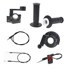 Twist throttle Thumb Throttle Throttle handle Twist throttle cable kit For 50 