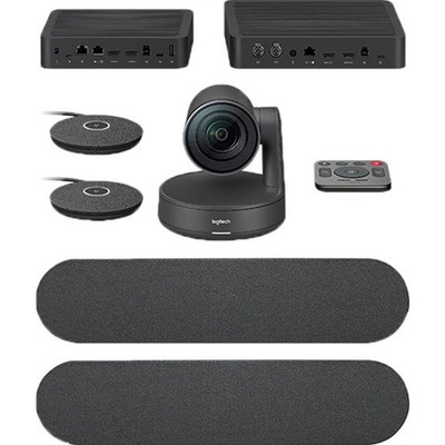 Logitech Rally Plus Video Conference System Dual Speaker Black