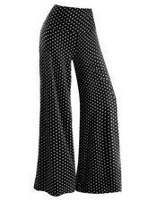 Women's Stretchy Wide Leg Palazzo Lounge Pants Casual Comfy High Waist Palazz...