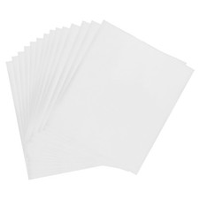 11.4"x8.3" Hot Foil Paper Hot Stamping Transfer Paper, Sheet of 30 Silver