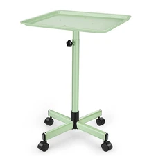 Salon Tray,Aluminum Tray Cart, Rolling Tray Adjustable Height,Tattoo Tray, Me...