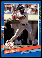 1991 Donruss Ellis Burks Boston Red Sox #235