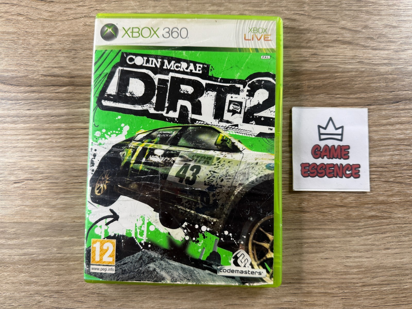 Colin McRae Dirt 2 Xbox 360 Sans Notice PAL FR