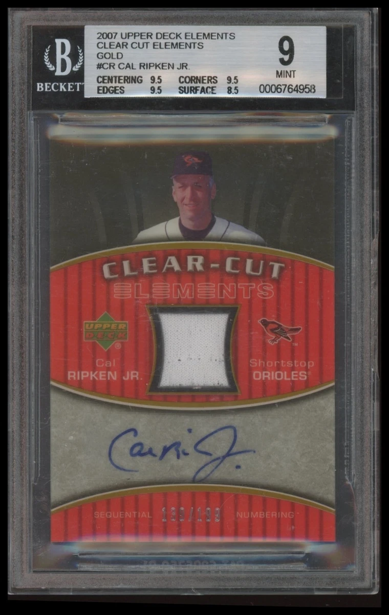 Baseball Cal Ripken, Jr. Autographed Sports Trading Cards for sale