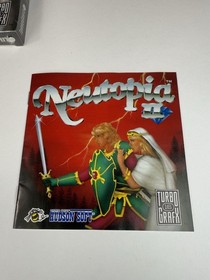 Neutopia II (TurboGrafx-16, 1992) CIB Rare Game And Manual MINT condition