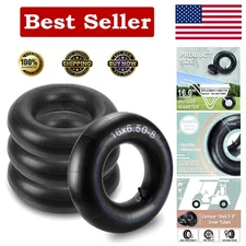 High-Quality 16x6.50-8 & 16x7.50-8 Inner Tubes - Easy Installation, Pack of 4