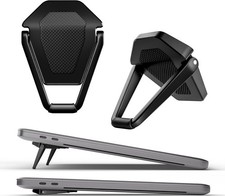 Laptop Stand for Desk, Portable Anti-Slip Keyboard Riser, Zinc Alloy black