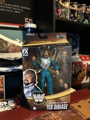 WWE ELITE COLLECTION LEGENDS SERIES 20 ''MILLION DOLLAR MAN'' TED DIBIASE FIGURE