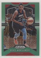 2020 Panini Prizm WNBA Green Prizm Renee Montgomery #71 5ya
