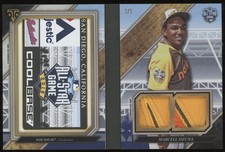 2017 Triple Threads 16 All Star Laundry Tag Patch Marcell Ozuna 1/1 Booklet Book