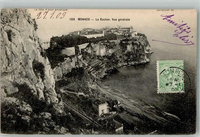 38185737 - Monaco Le Roche Briefmarke Bildseite 1909