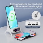 Wireless Fast Charger Charging Stand Dock For Samsung Galaxy iPhone Mobile