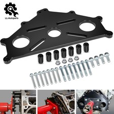 Billet Aluminum Engine Safe Stand Adapter Plate Engine Stand Plate For Chevy