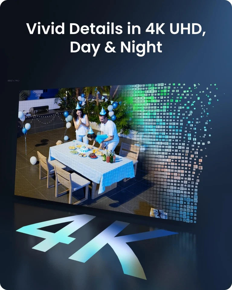 REOLINK First 4K Solar Security Cameras Wireless Outdoor, Argus PT Ultra+ 3W Sol - Image 2 of 4