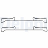 ZubehöRsatz Scheibenbremsbelag Delphi LX0436 FüR Audi VW Peugeot Skoda Seat A1 5