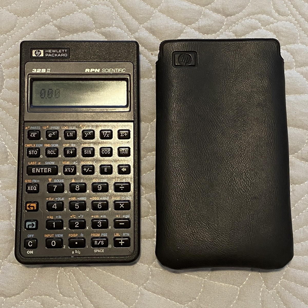 Hewlett Packard HP 32S II RPN Scientific Calculator Vintage 