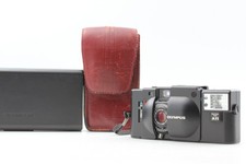 N MINT w/ Case Olympus XA Rangefinder 35mm Film Camera Black Body From JAPAN