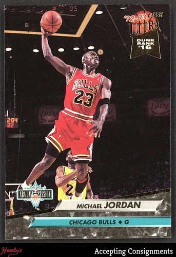 1992-93 Ultra #216 Michael Jordan Jam Session BULLS